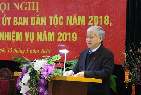 Ủy ban Dân tộc tổng kết công tác dân tộc năm 2018 và triển khai nhiệm vụ năm 2019