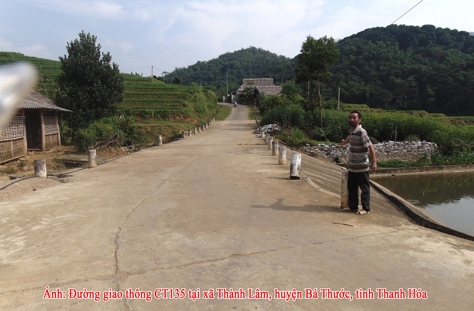Đường giao thông Chương trình 135 xã Thành Lâm, huyện Bá Thước, tỉnh Thanh Hóa