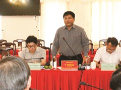 Đoàn công tác của Ủy ban Dân tộc làm việc tại Phú Yên 