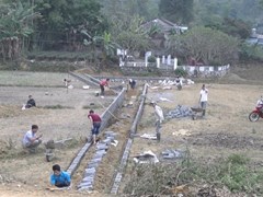 Triển khai mô hình xây dựng công trình quy mô nhỏ và duy tu, bảo dưỡng công trình 135 tại tỉnh Thái Nguyên  